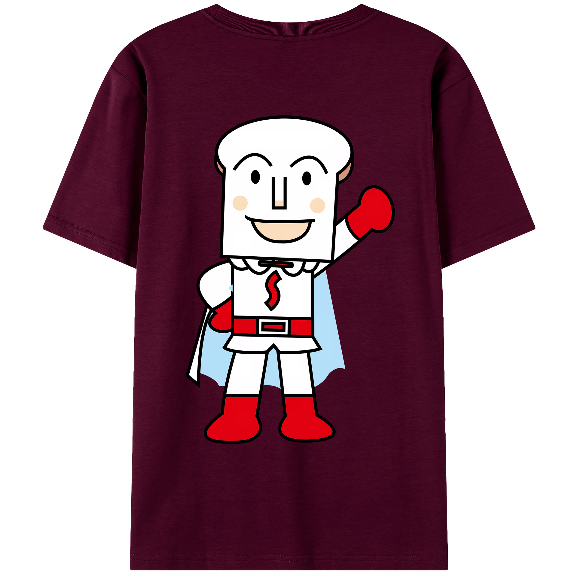 （画像用） アンパンマン Anpanman レディース半袖Tシャツ(バックプリント)